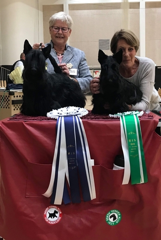 two happy winners